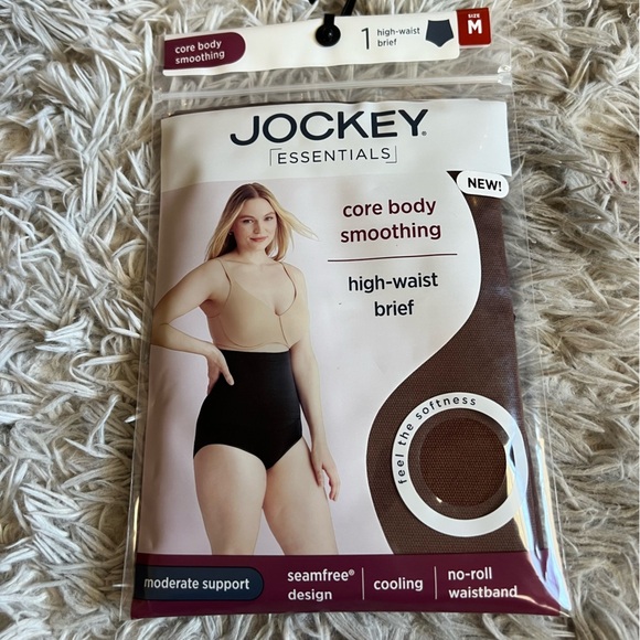 NWT Jockey Essentials core body smoothing high waist brief - Picture 2 of 3